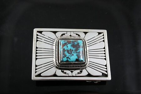Leonard Nez Easter Blue Turquoise Executive Buckle