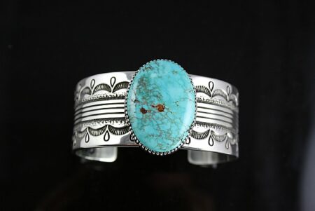 Ned Nez Rare Candelaria Spiderweb Turquoise Bracelet