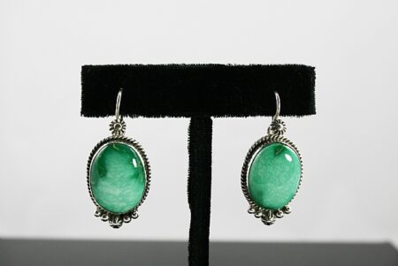 R.J. Apachito Broken Arrow Varascite Dangle Earrings