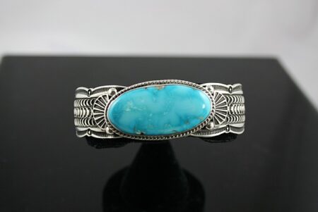 Guy Hoskie Rare Candelaria Turquoise Bracelet