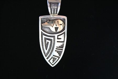 Arland Ben Solid 14k Gold Over Sterling Silver Bear Pendant