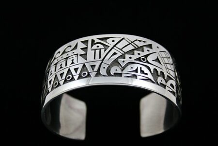 Chalmers Day Turtle, Bird and Feather Design Bracelet