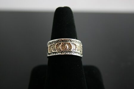 Victor Hicks Solid 14k Gold Over Sterling Silver Ring
