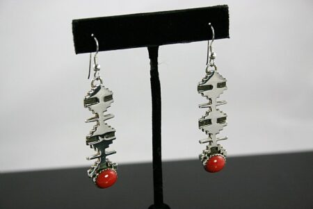 Tommy Jackson Gem Grade Mediterranean Coral Earrings