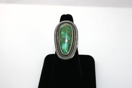 Ned Nez Rare Gem Grade Carico Lake Turquoise Ring