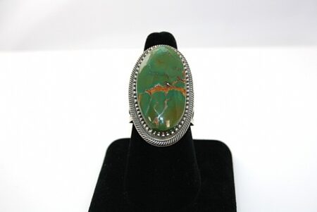 Terry Martinez High Grade Royston Turquoise Ingot Ring