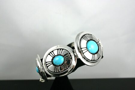 Alfred Joe Rare Royal Blue Turquoise Link Bracelet