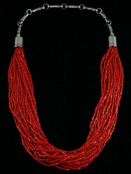 Allison Lee Mediterranean Oxblood Coral Necklace