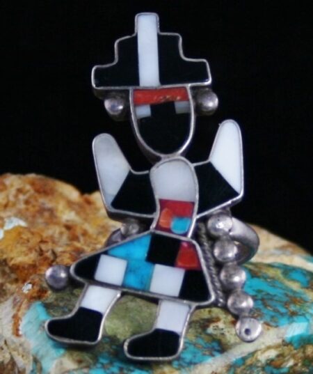 Vintage Rainbow Man Inlay Ring