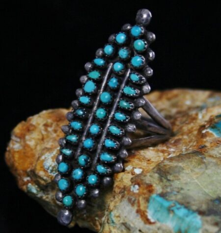 Vintage Petit Point Ring