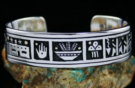 Joseph Coriz Pueblo Prosperity Overlay Bracelet