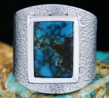 Darryl Dean Begay Candelaria Turquoise Ring