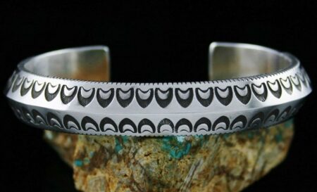 Calvin Martinez Ingot Sterling Silver Bracelet