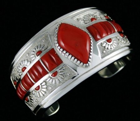 Michael Perry Mediterranean Oxblood Coral Bracelet