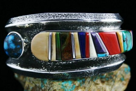 Wes Willie Cobbled Inlay Bracelet