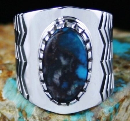 Kee Yazzie Bisbee Turquoise Ring