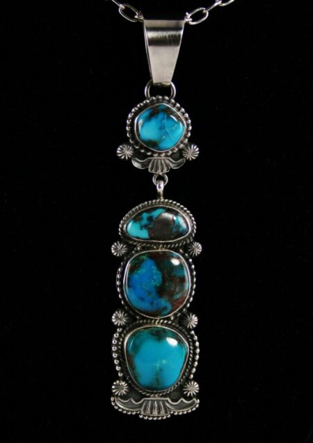 Tommy Jackson Bisbee Turquoise Pendant