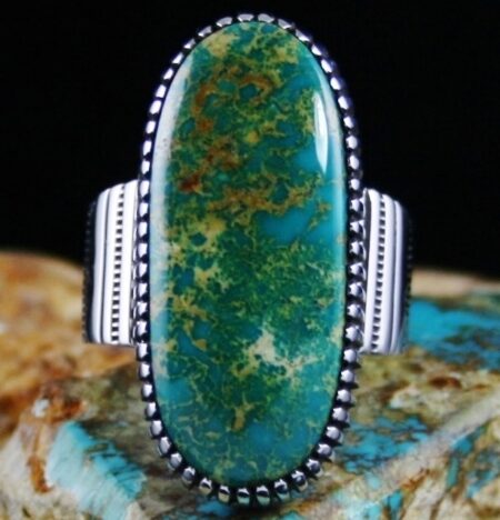 Ned Nez Darling Darlene Spiderweb Turquoise Ring