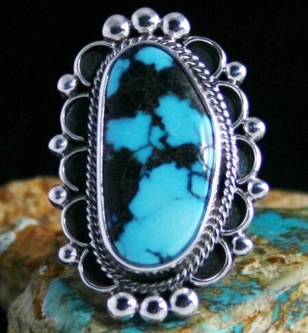 Alfred Joe Godber Burnham Turquoise Ring