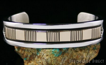 Bruce Morgan Solid 14K Gold Over Sterling Silver Bracelet