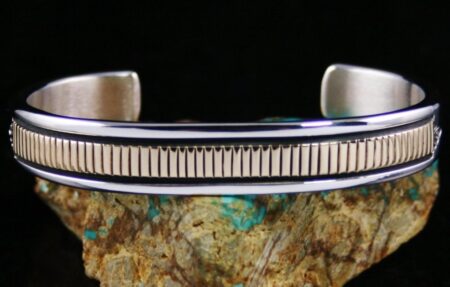 Bruce Morgan Solid 14K Gold Over Sterling Silver Bracelet