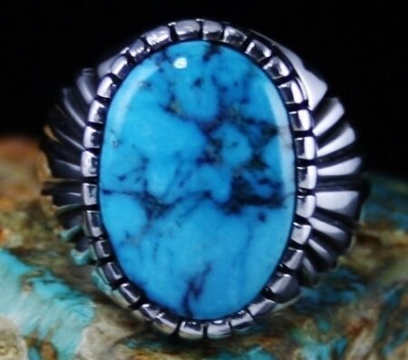 Bryan Joe Kingman Turquoise Ring
