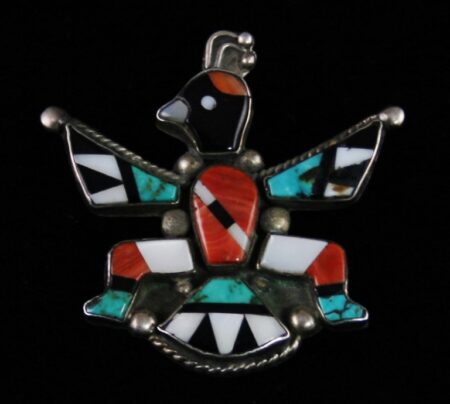 Vintage Zuni Knifewing Pin