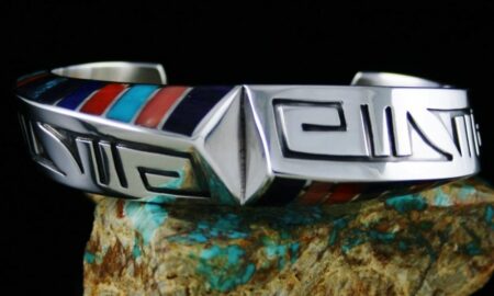 Lonn Parker Colorful Inlay Bracelet