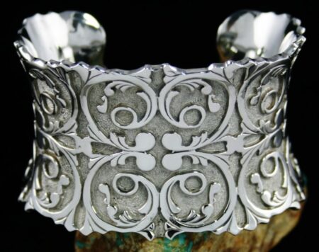 Vintage Carlton Jamon "Silver Lace" Bracelet