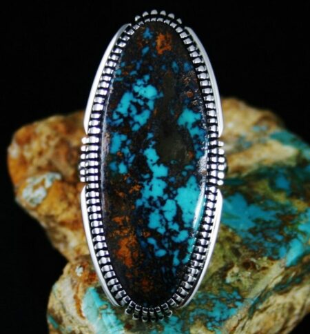 Jennifer Curtis Pilot Mountain Turquoise Ring