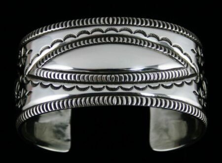Thomas Curtis Sterling Silver Reposse Bracelet
