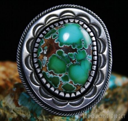 Calvin Martinez Pilot Mountain Turquoise Ingot Ring