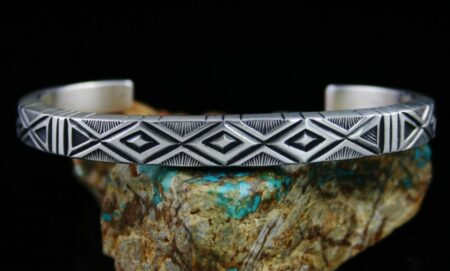 Calvin Martinez Ingot Sterling Silver Bracelet