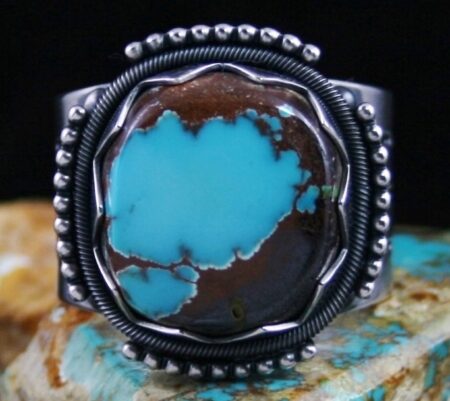 Jacob Morgan Brannon Blue Turquoise Ring