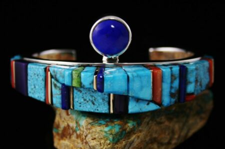 Wes Willie Colorful Inlay Bracelet
