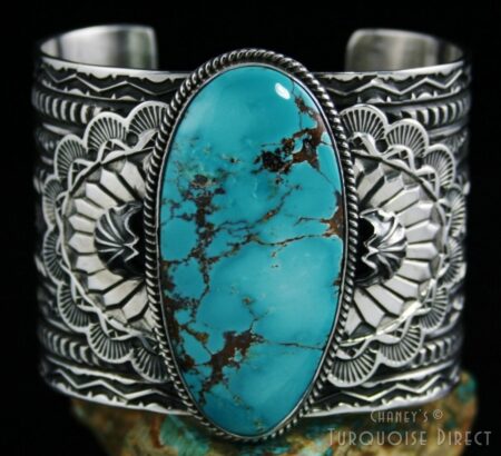 Sunshine Reeves Aztec Turquoise Navajo Rug Pattern Design Bracelet