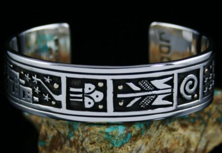 Joseph Coriz Pueblo Prosperity Overlay Bracelet
