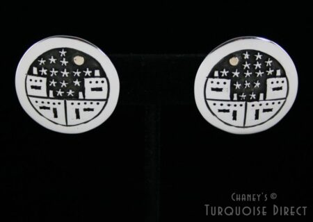 Joseph Coriz Starry Night Overlay Earrings