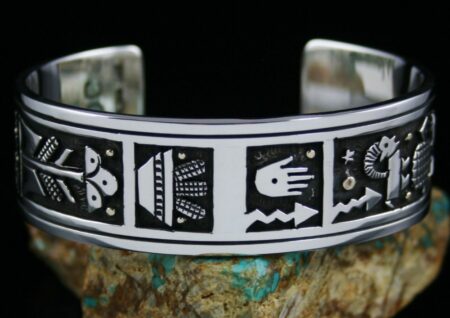 Joseph Coriz Pueblo Prosperity Overlay Bracelet