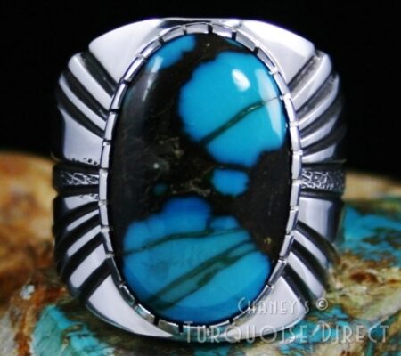 Leonard Nez Sierra Nevada Turquoise Ring