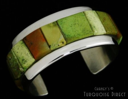 Na Na Ping Orvil Jack Turquoise Inlay Bracelet