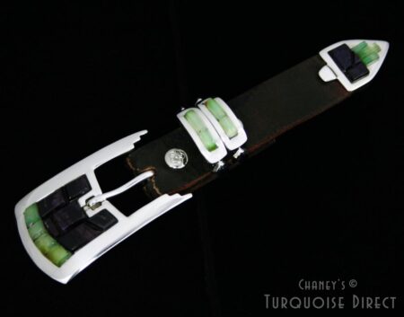 Anthony Garcia Sugilite and Chrysoprase Ranger Buckle