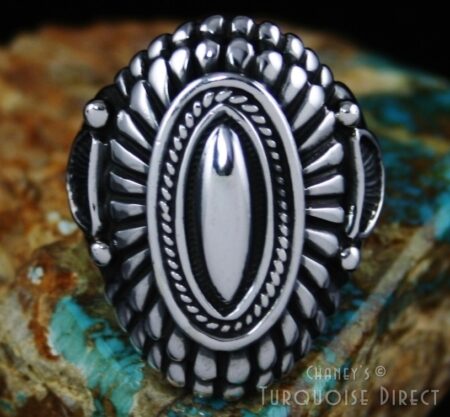Harry H. Begay Ingot Sterling Silver Ring