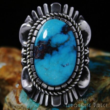 Thomas Jim Tyrone Turquoise Ring