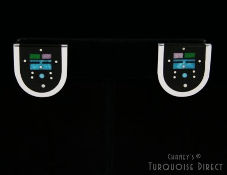 Jimmy Harrison Yei Inlay Earrings