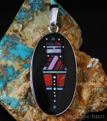 Jimmy Harrison Yei Inlay Pendant
