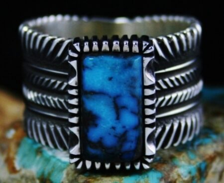 Ron Bedonie Candelaria Turquoise Ring