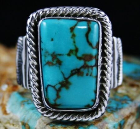 Ned Nez Aztec Turquoise Ring