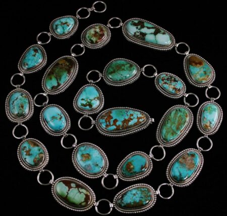 Ned Nez Easter Blue Turquoise Link Belt