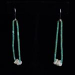 Circa 1960's Turquoise Jacla Dangle Earrings